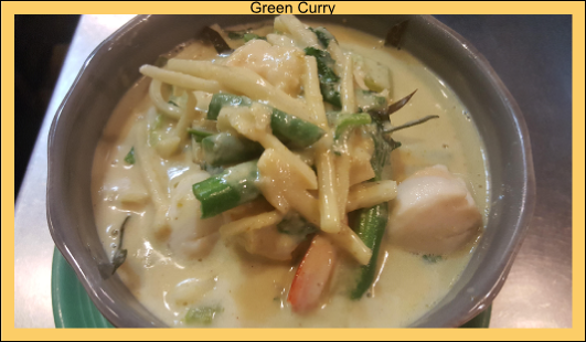 Green Curry Scallop